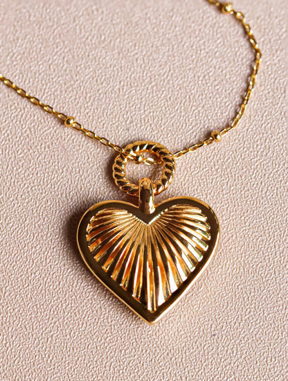 Shiny Heart Necklace