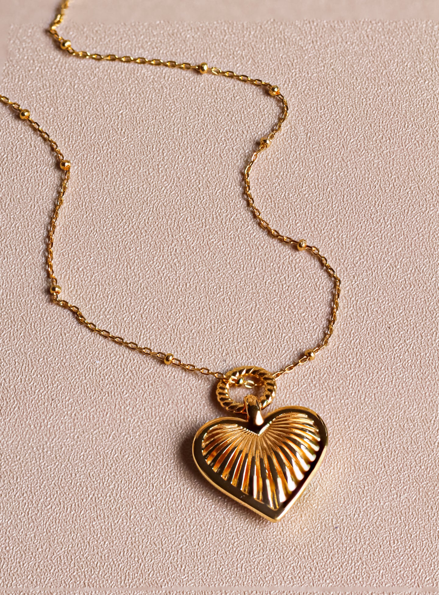 Shiny Heart Necklace