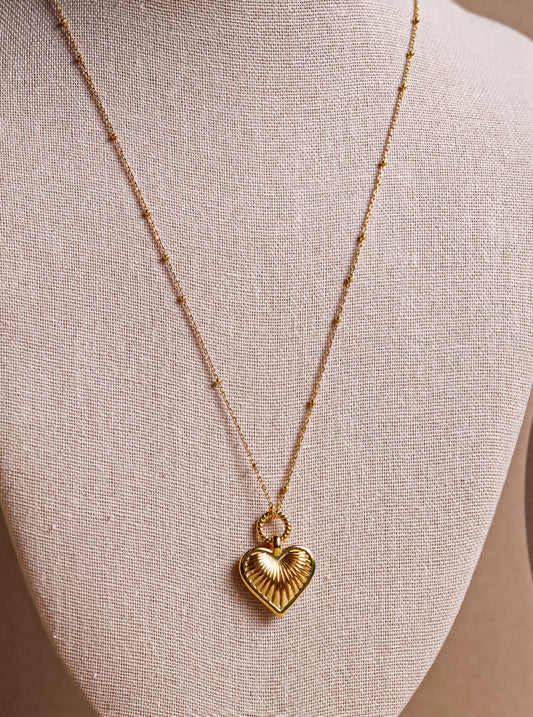 Shiny Heart Necklace