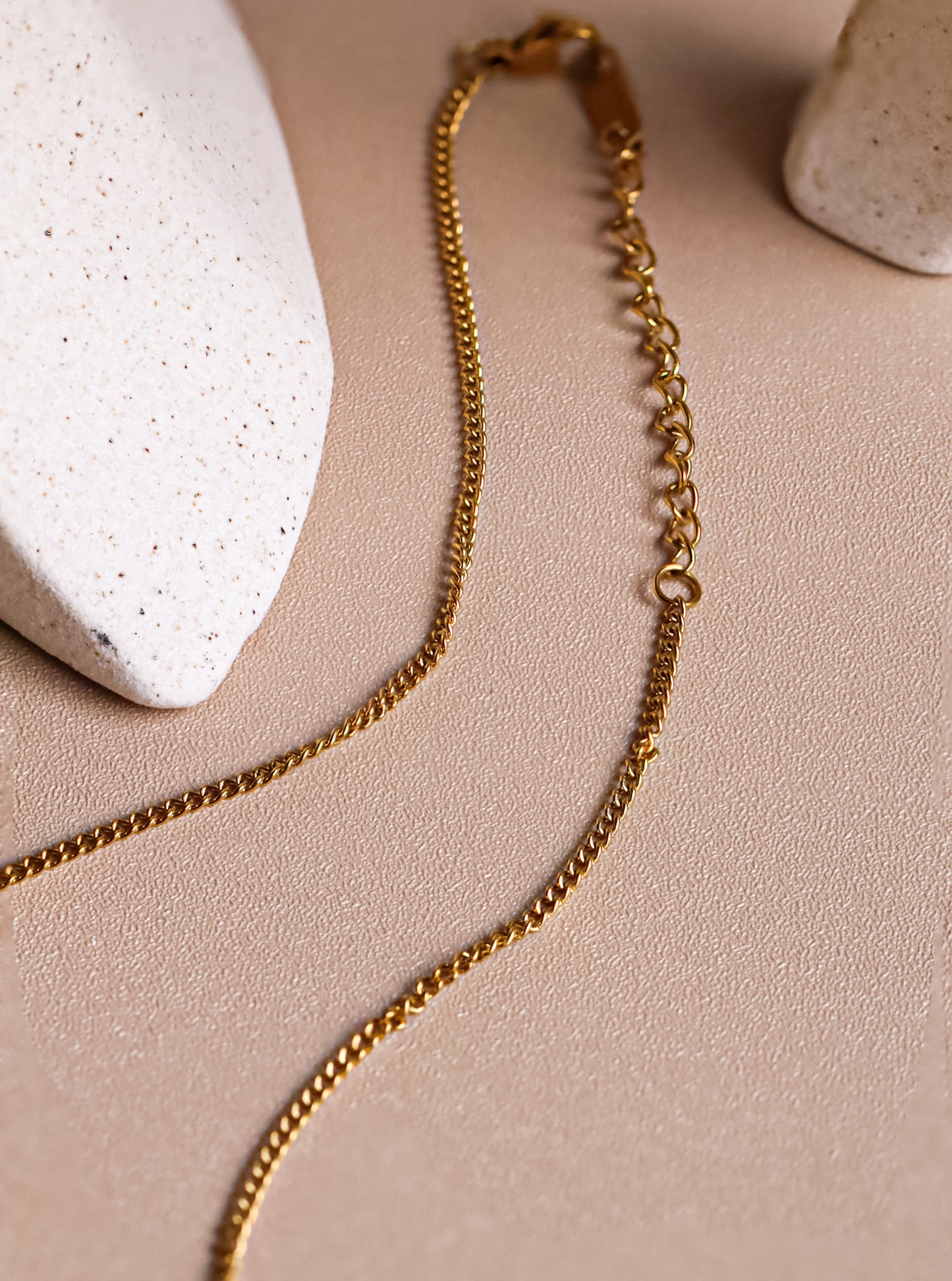 Gold Framed Turquoise Necklace
