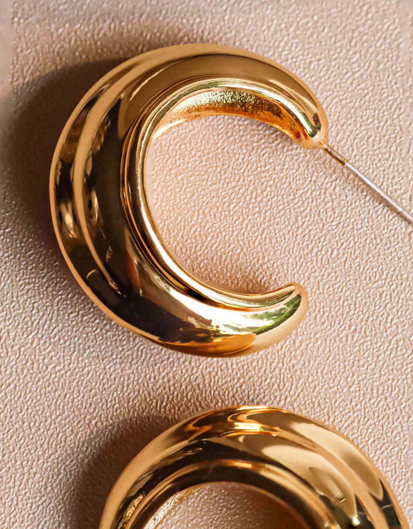Elegant Moon Bossy Earrings
