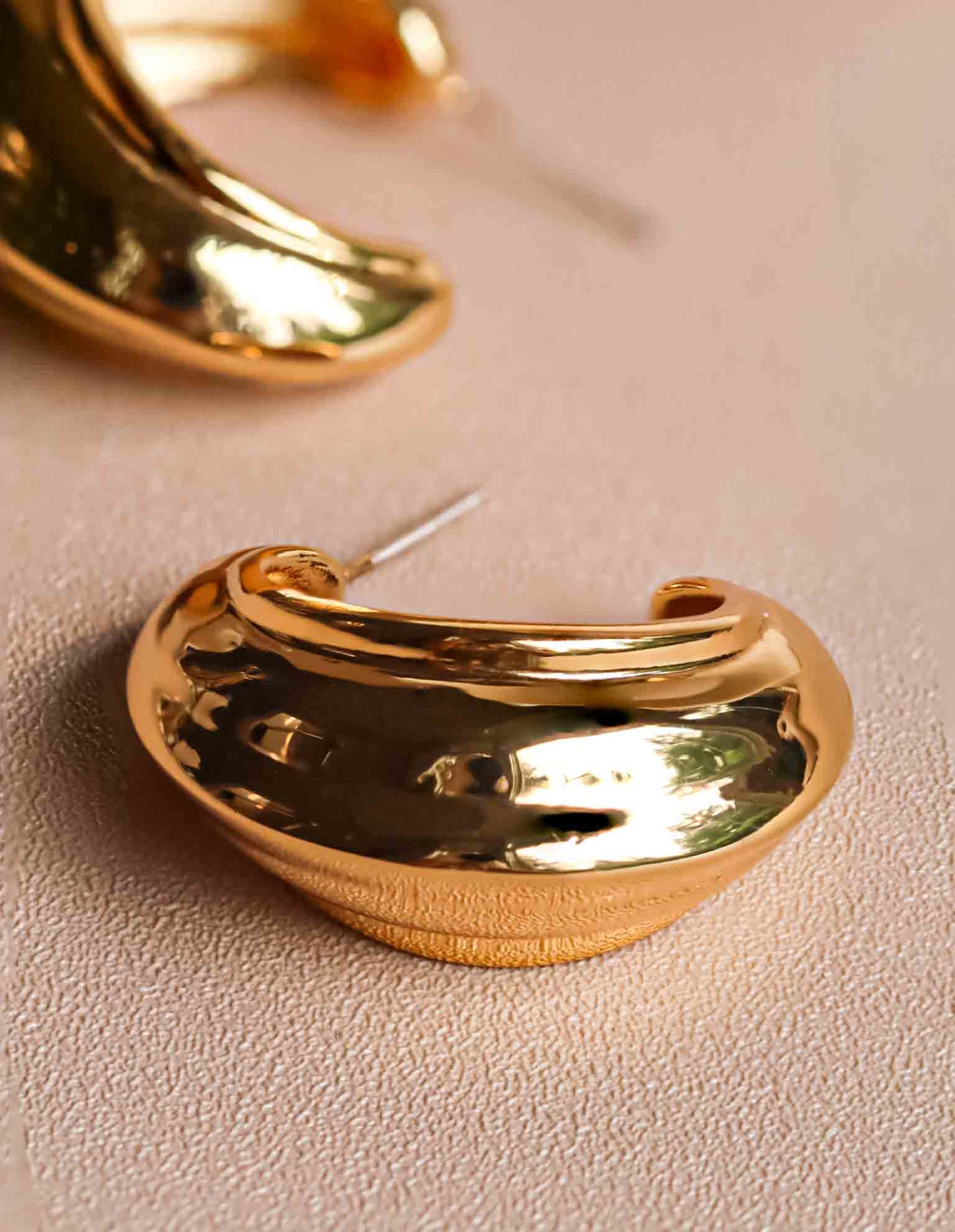 Elegant Moon Bossy Earrings