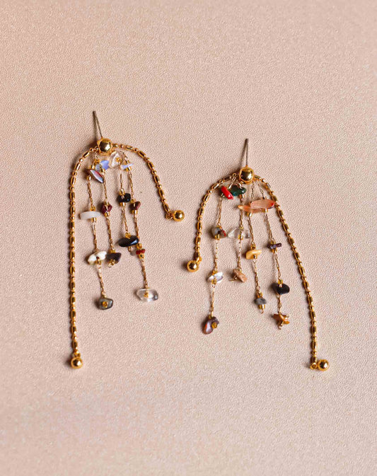 Festival Stone Earrings