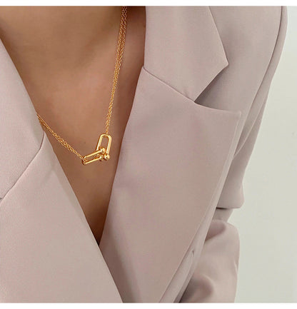Duo Interlocking Necklace