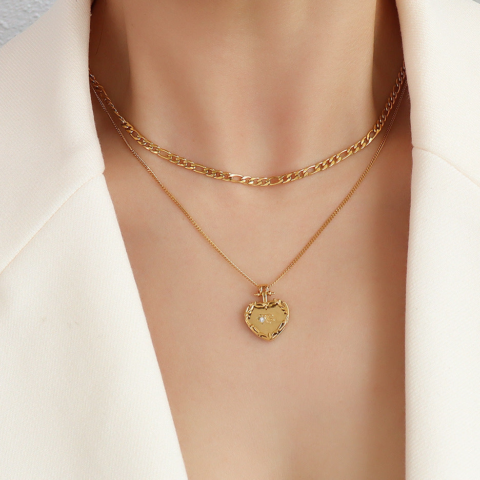 Heart Layered Necklace