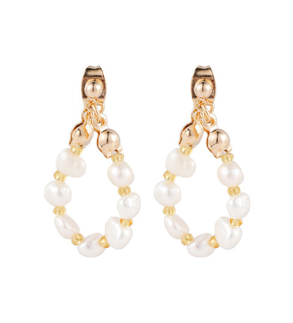 Oval Pearl Delight Earrings