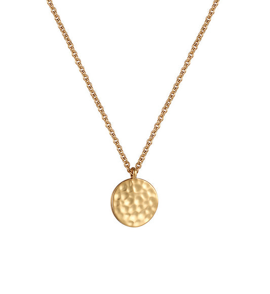 Hammered Coin Necklace