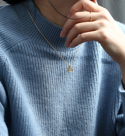 Hammered Coin Necklace