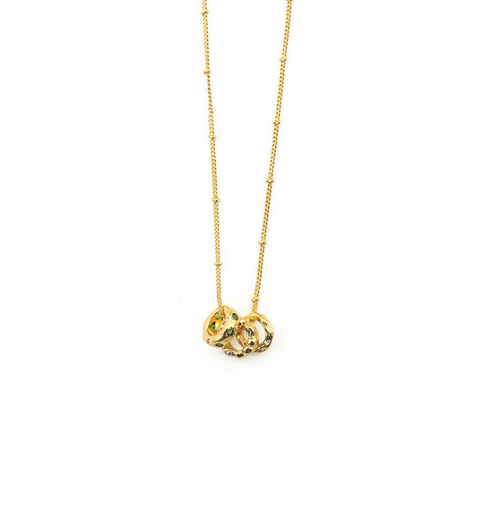 Three Rings Necklace