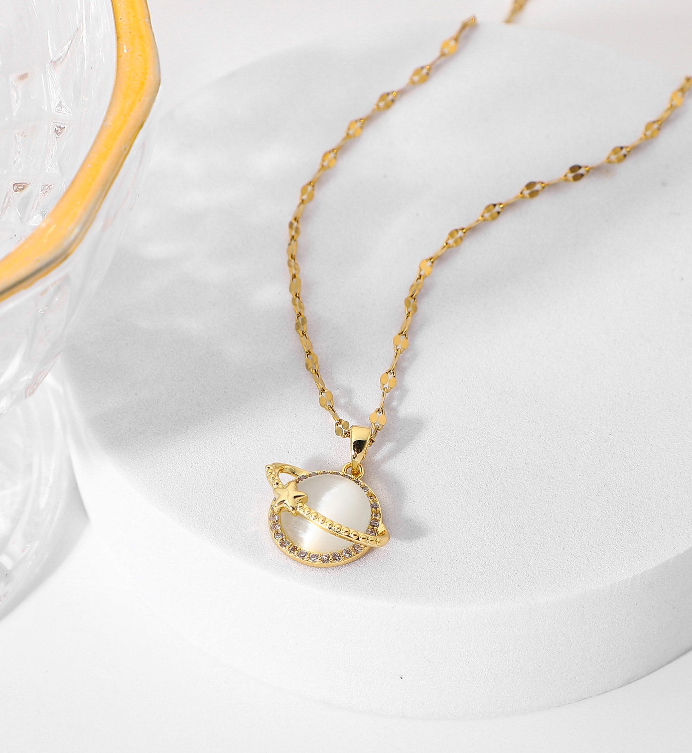 Little Planet Opal Necklace
