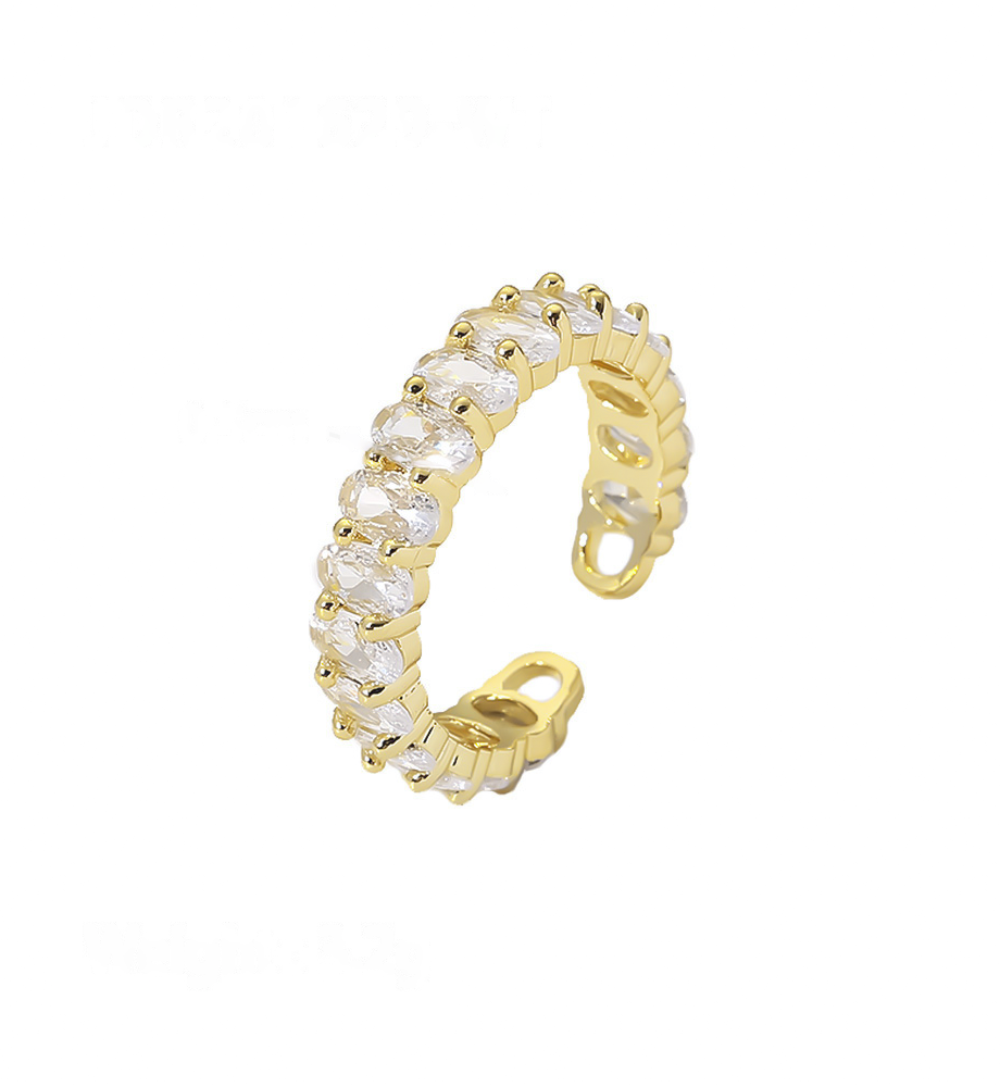 Eva Oval Gem Ring