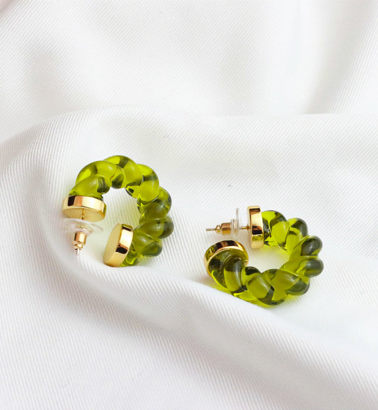 Summer Clear Hoops