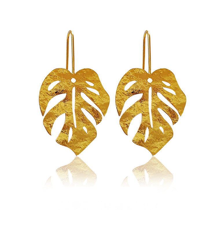 Tropical Leaf Medium Hoops