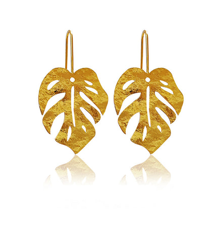 Tropical Leaf Medium Hoops