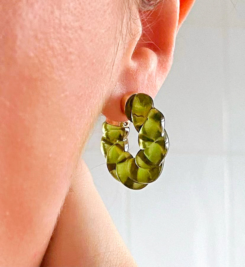 Summer Clear Hoops