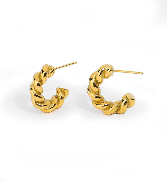 Rope Twist Small Studs