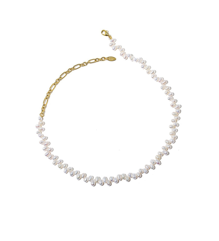 Pearl Heaven Asymmetric Necklace