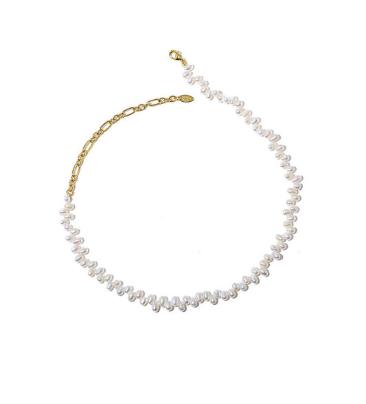 Pearl Heaven Asymmetric Necklace