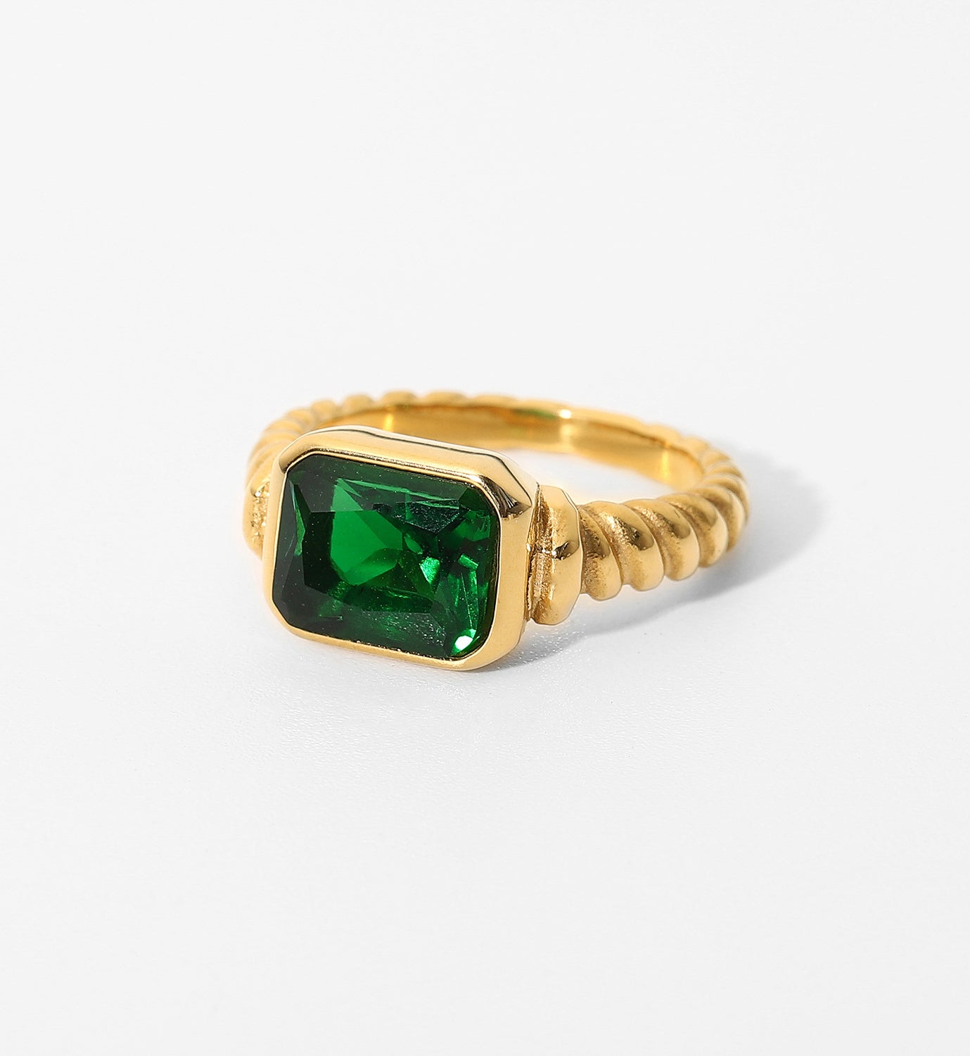 Green Gem Ring
