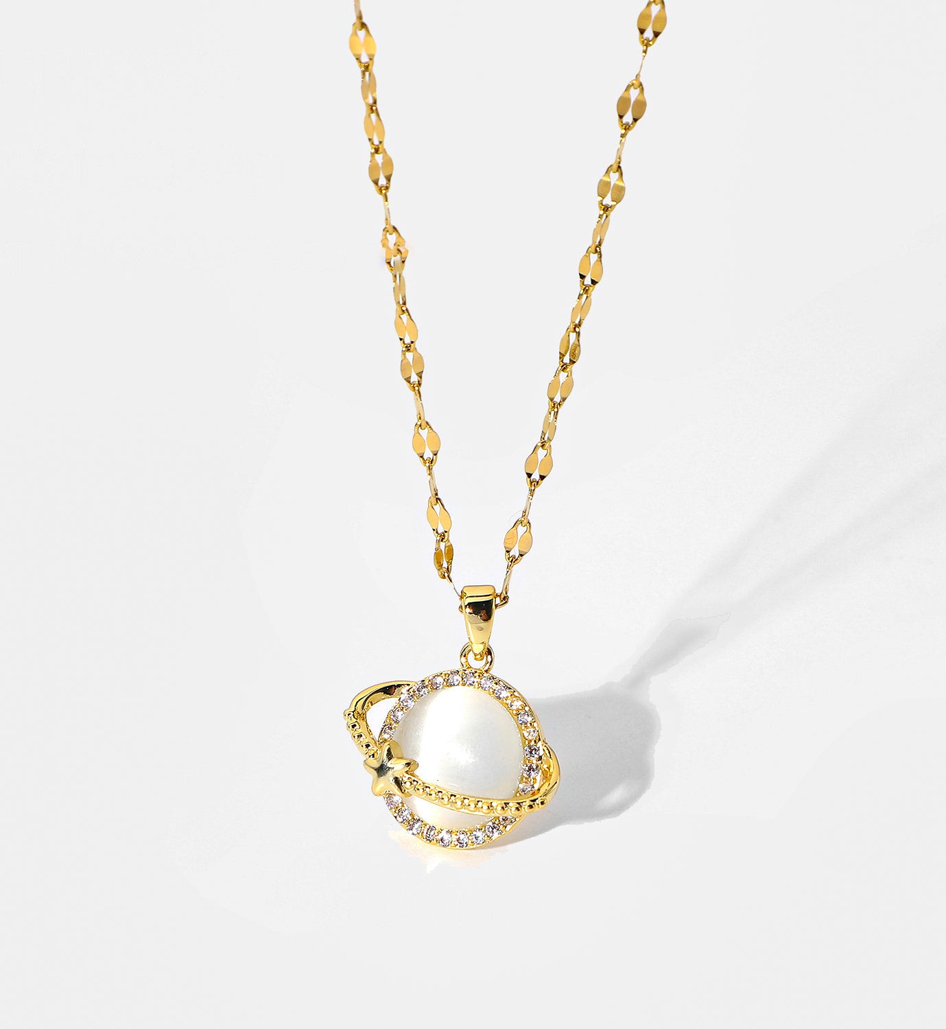 Little Planet Opal Necklace