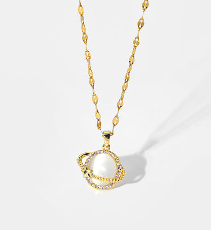 Little Planet Opal Necklace