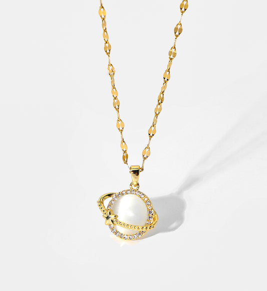 Little Planet Opal Necklace