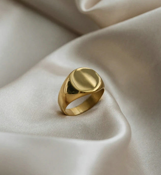 Golden Bold Ring