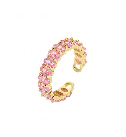 Eva Oval Gem Ring