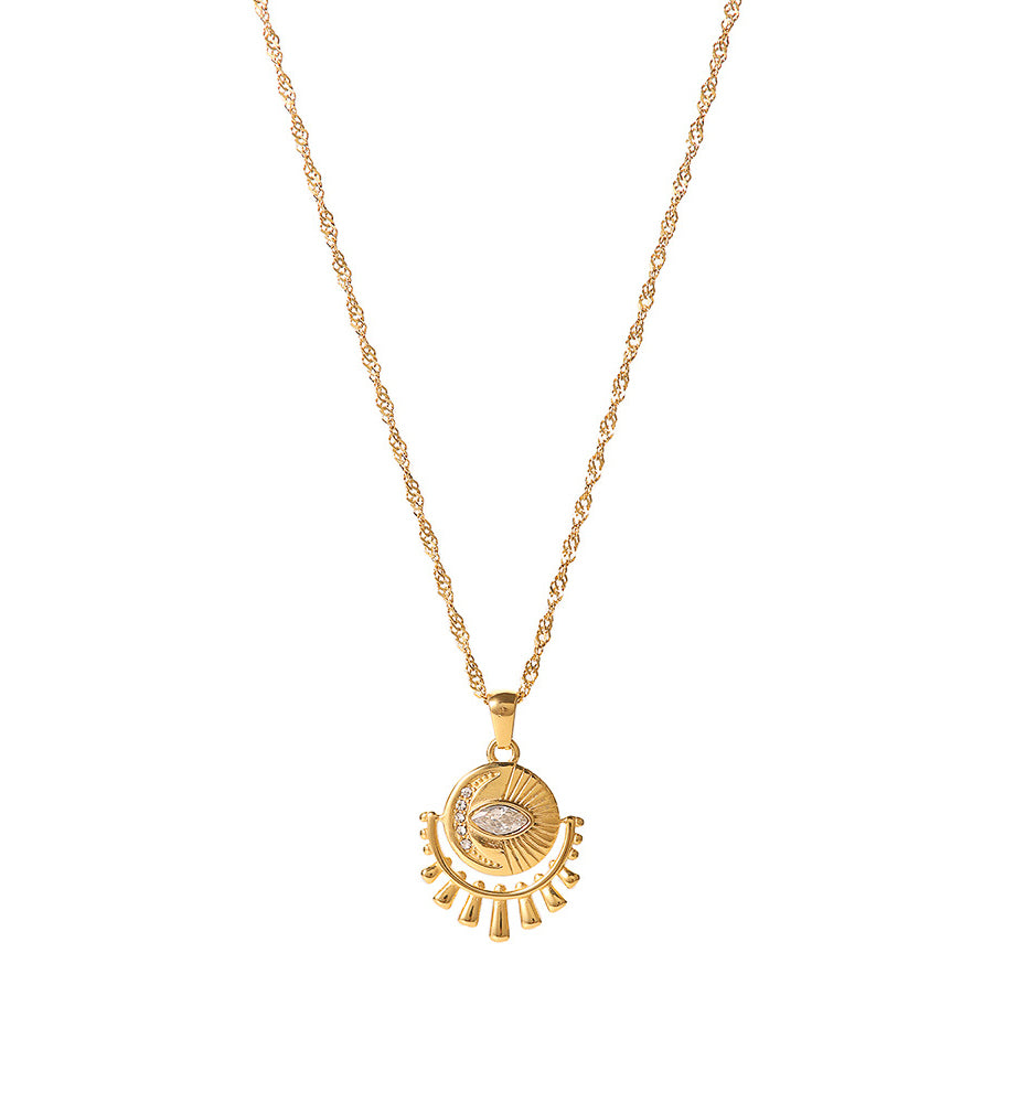 Tears of the Sun Crystal Necklace