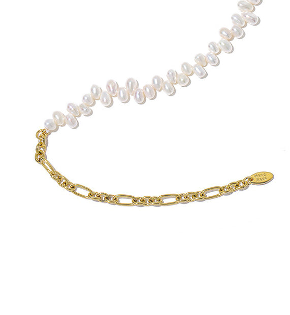 Pearl Heaven Asymmetric Necklace