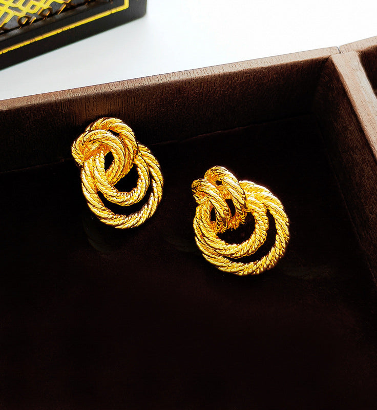 Double Knots Dutch Studs