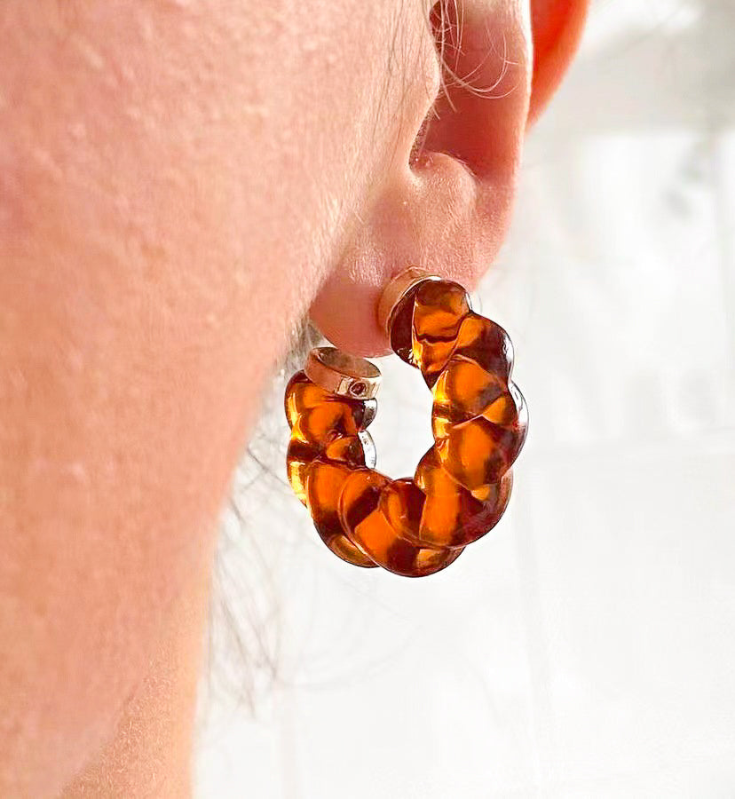 Summer Clear Hoops