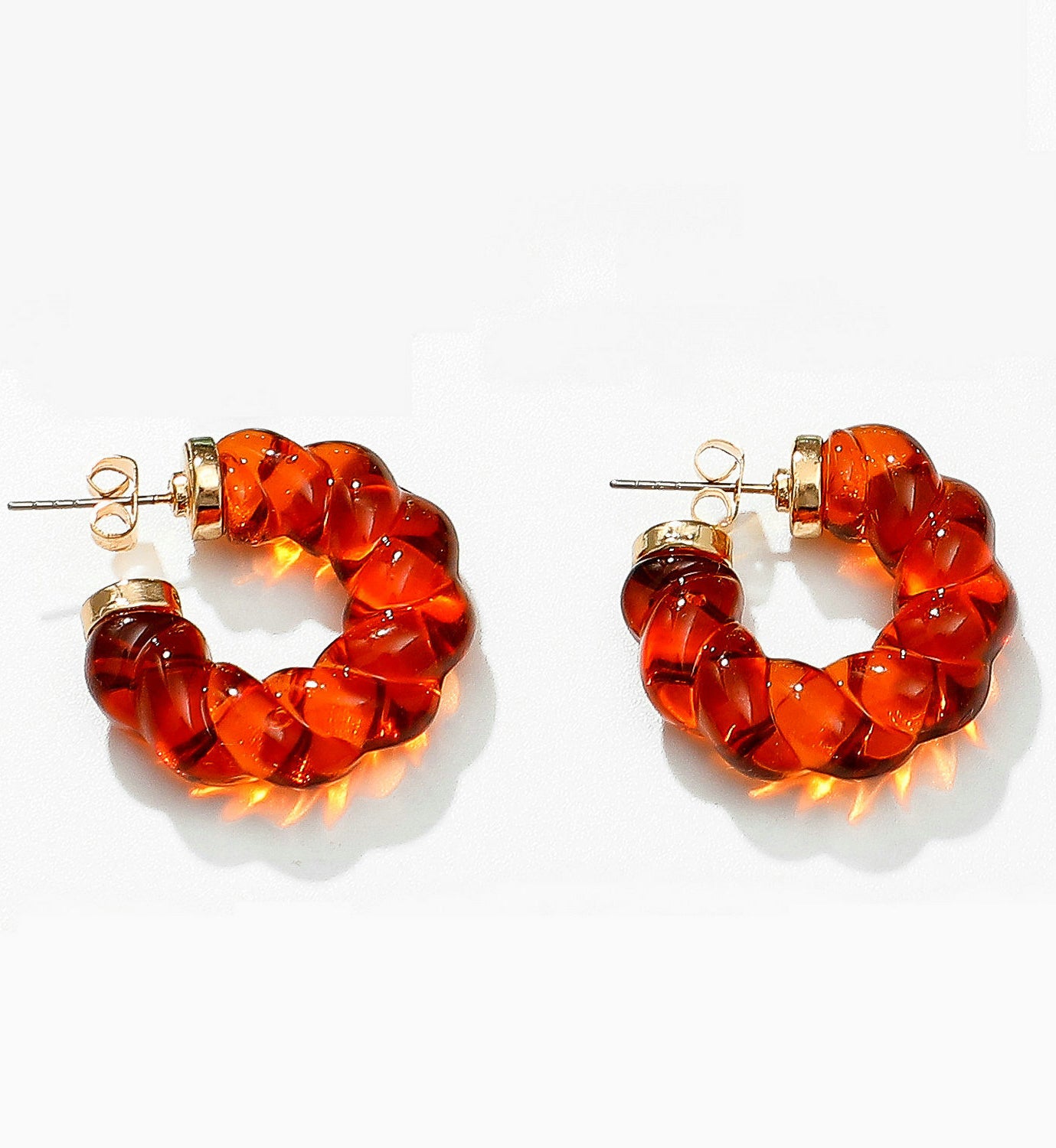 Summer Clear Hoops