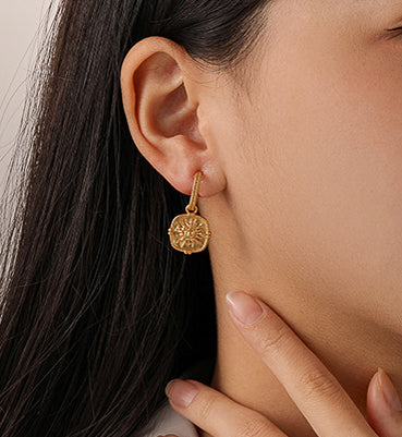 Sally Sun Drop Earrings