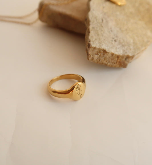 Rose Stamp Ring