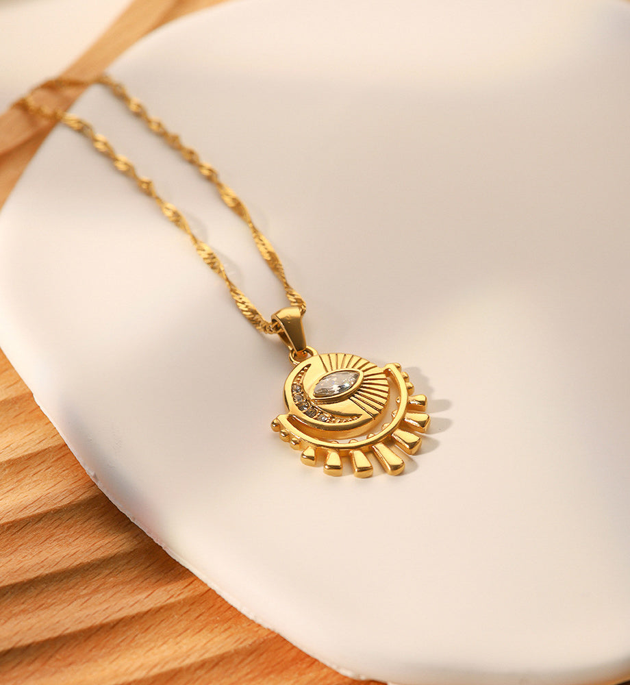 Tears of the Sun Crystal Necklace