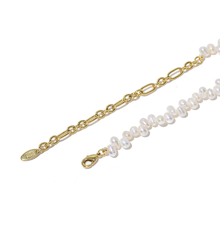 Pearl Heaven Asymmetric Necklace
