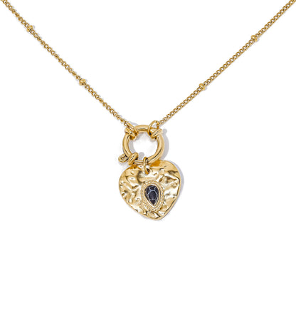 Howlite Heart Necklace