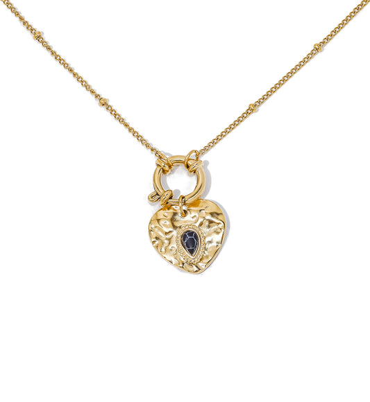 Howlite Heart Necklace