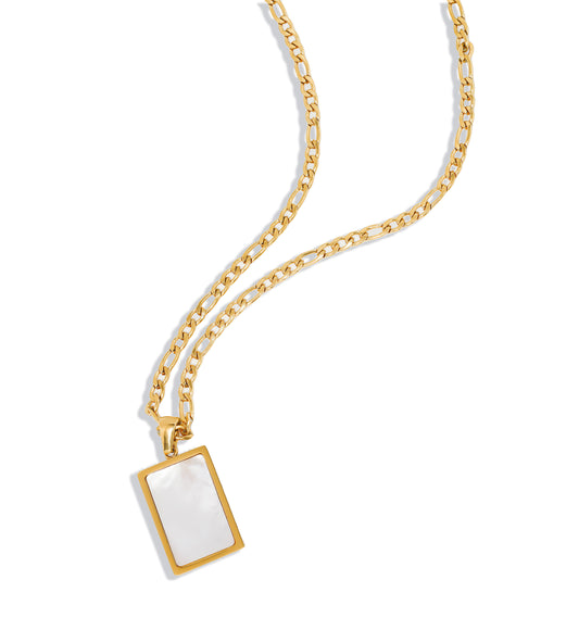 Mother of Pearl Pendant Necklace